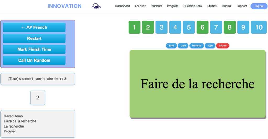 Am Using Flacard Student Random Call-on App – Innovation Blog