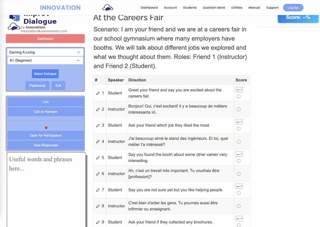World Language Conversation Training at Innovation – Innovation Blog